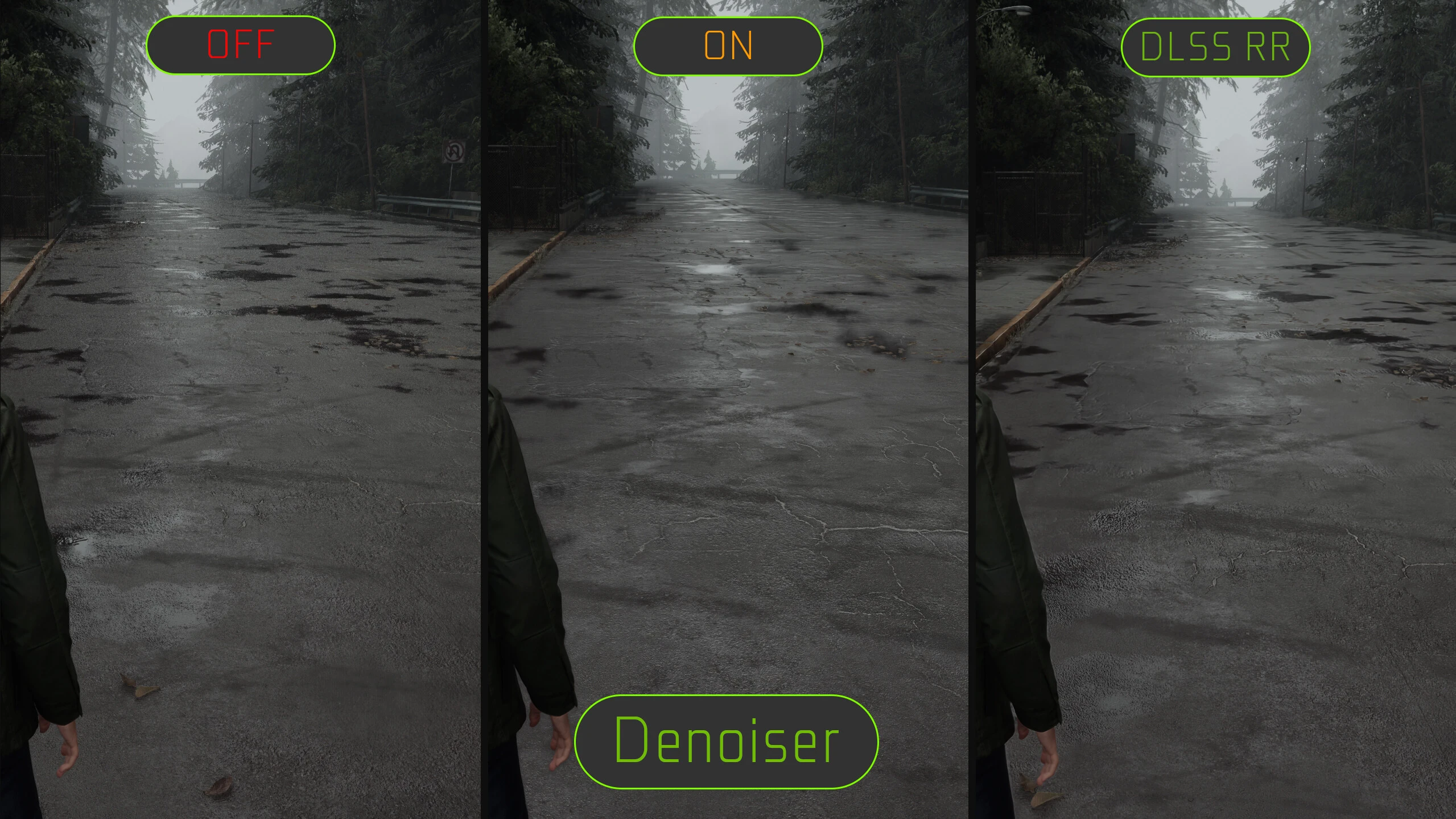 Silent Hill 2 Remake "Обновлении версии DLSS + DLSS Ray Reconstruction"