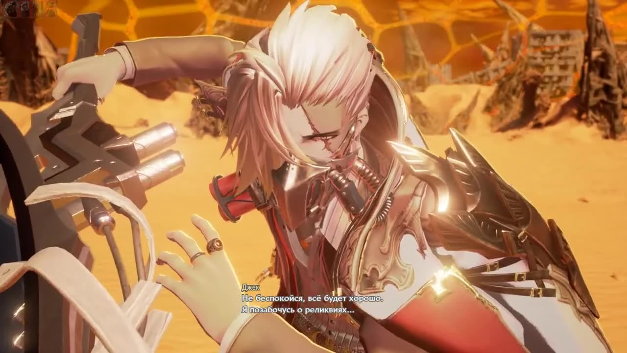 Code Vein - Хранительница горла. Город барханов на 100%. Let's play! [14] На Русском Без Комментариев