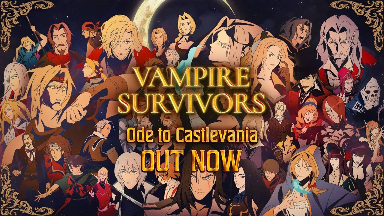 Для Vampire Survivors вышло дополнение Ode to Castlevania и крупное обновление