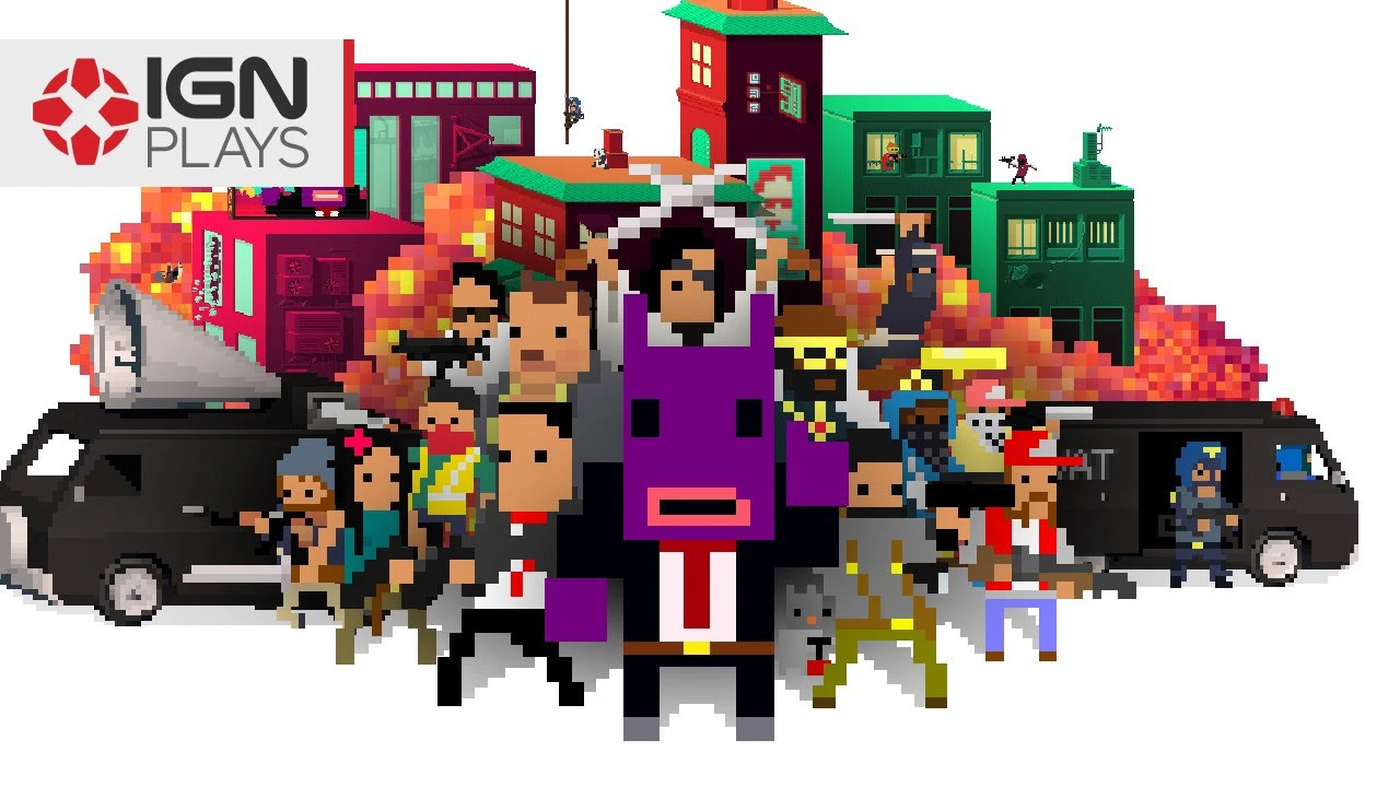 Not A Hero: Super Snazzy Edition вышла на Switch