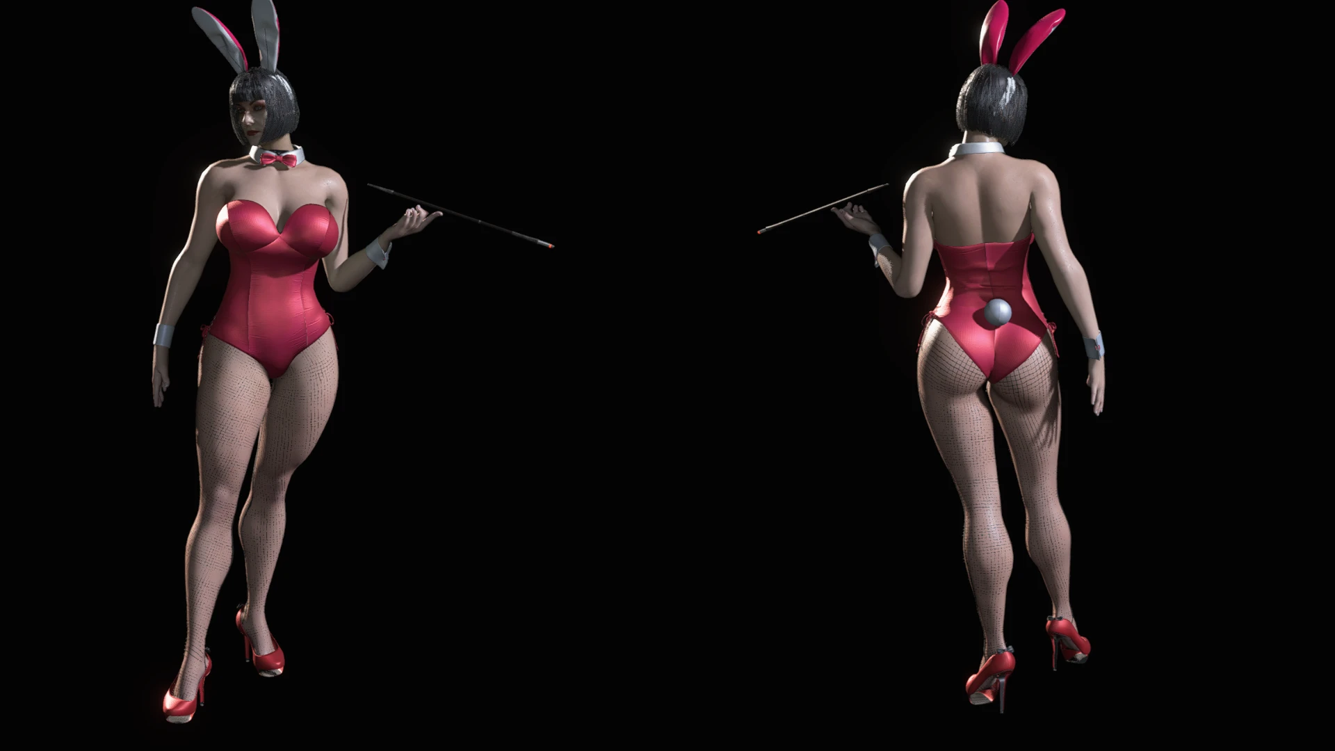 Resident Evil: Village "Димитреску Плейбой Зайчик" [v1.0] {Grogu}