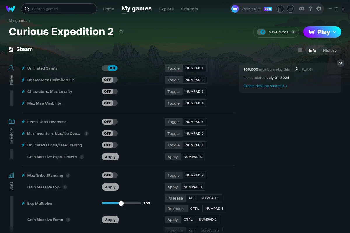 Curious Expedition 2 "Трейнер +16" [UPD: 01.07.2024] {FLiNG / WeMod}