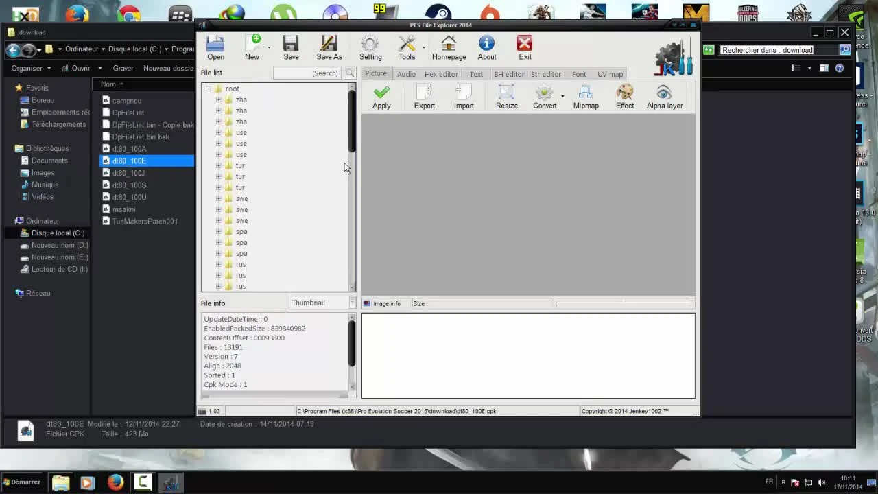 Как вставить лицо в PES 2015?