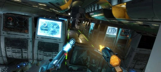 Геймплей VR-шутера Arktika.1 от создателей Metro 2033