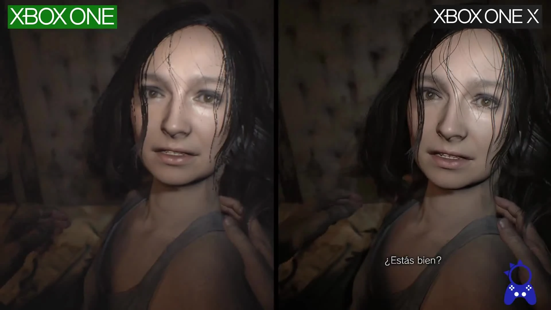 Resident Evil 7 | Xbox One X vs Xbox One | 1080p Сравнение графики