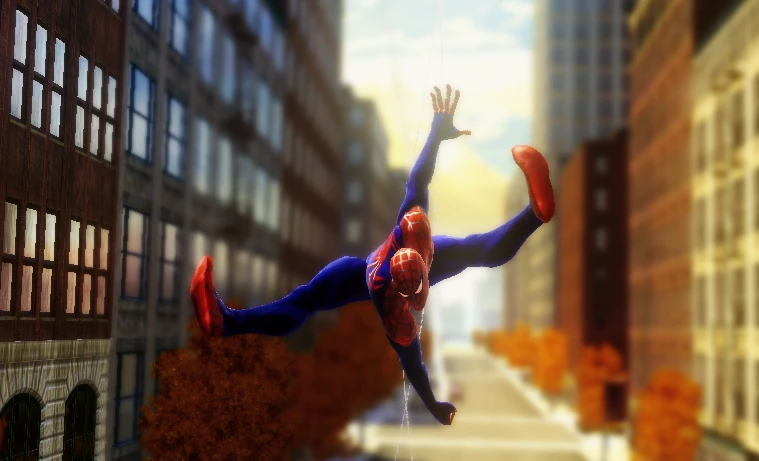 Spider-Man: Web of Shadows "Концепт красного костюма"