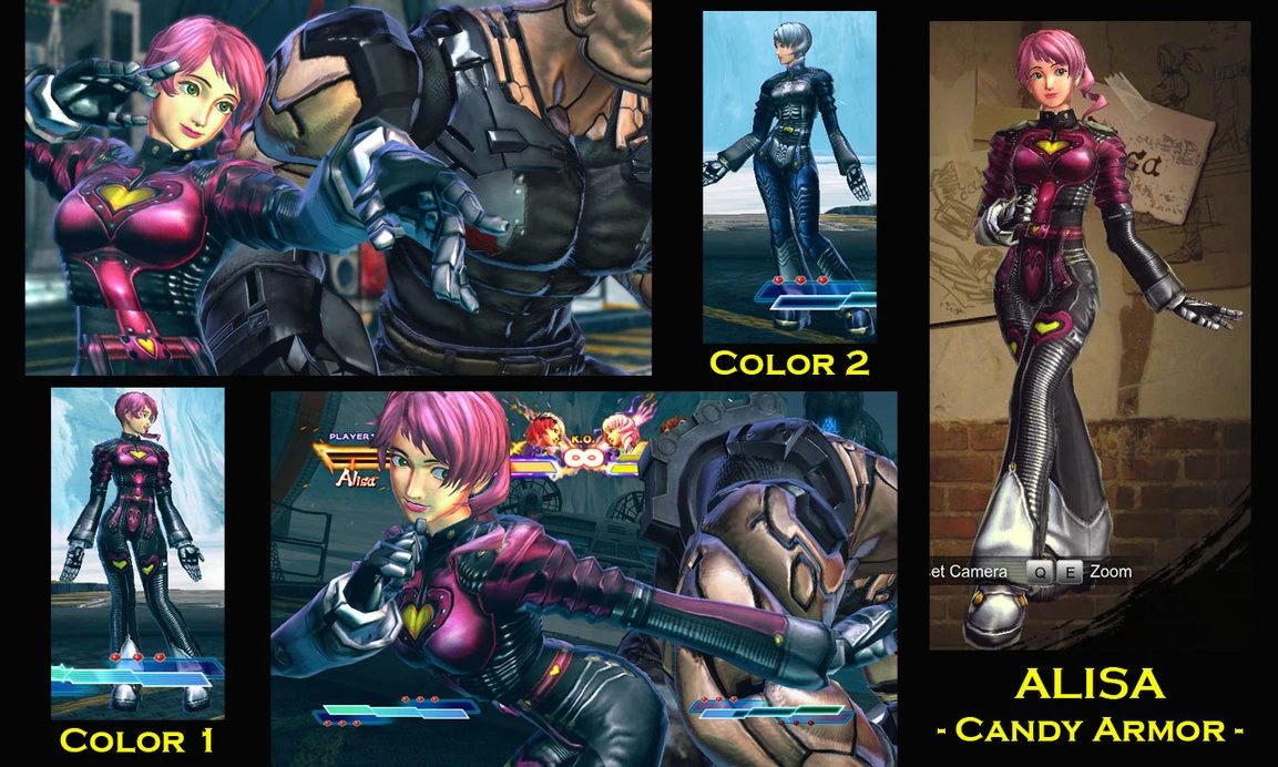 Street Fighter X Tekken "SFxT Mod: Alisa - Candy Armor"