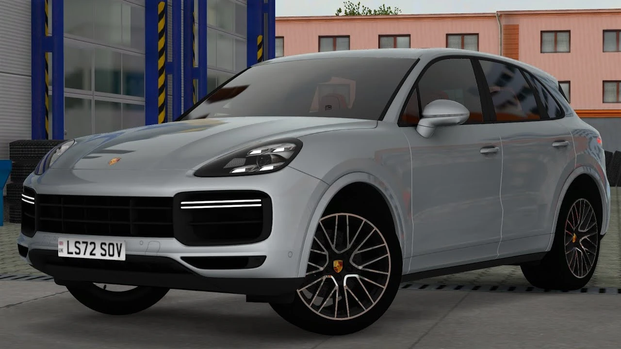 Euro Truck Simulator 2 "Porsche Cayenne Turbo 2022 E3" [v1.9]