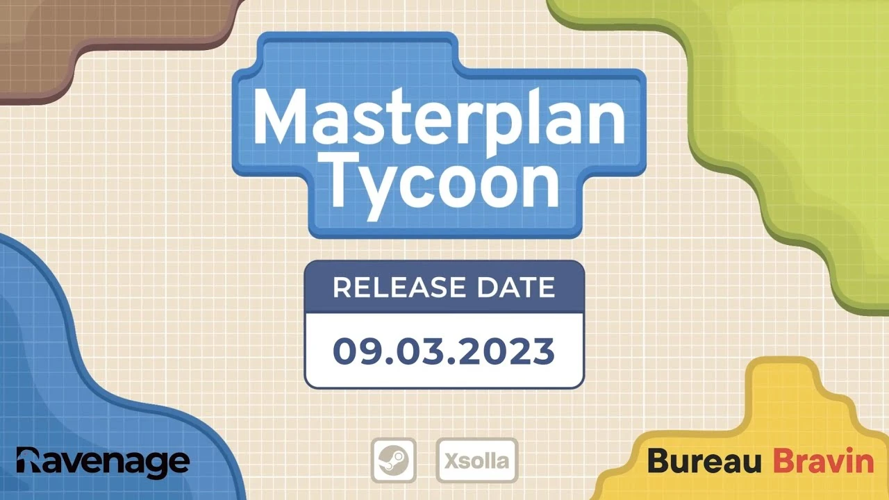 Минималистичный симулятор управления Masterplan Tycoon отправится в релиз 9 марта