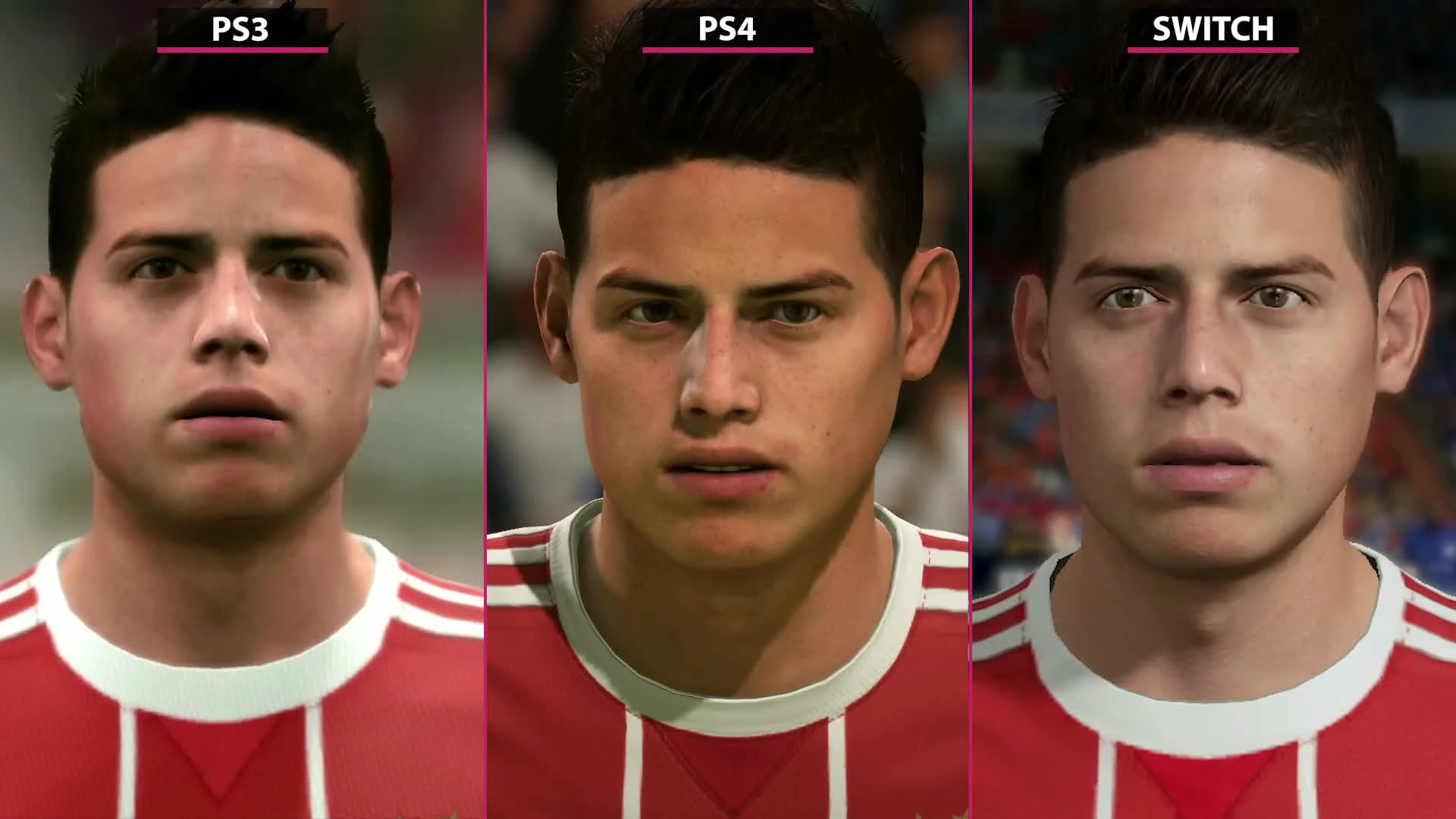 FIFA 18 - Сравнение Nintendo Switch vs. PS3 vs. PS4 (Candyland)