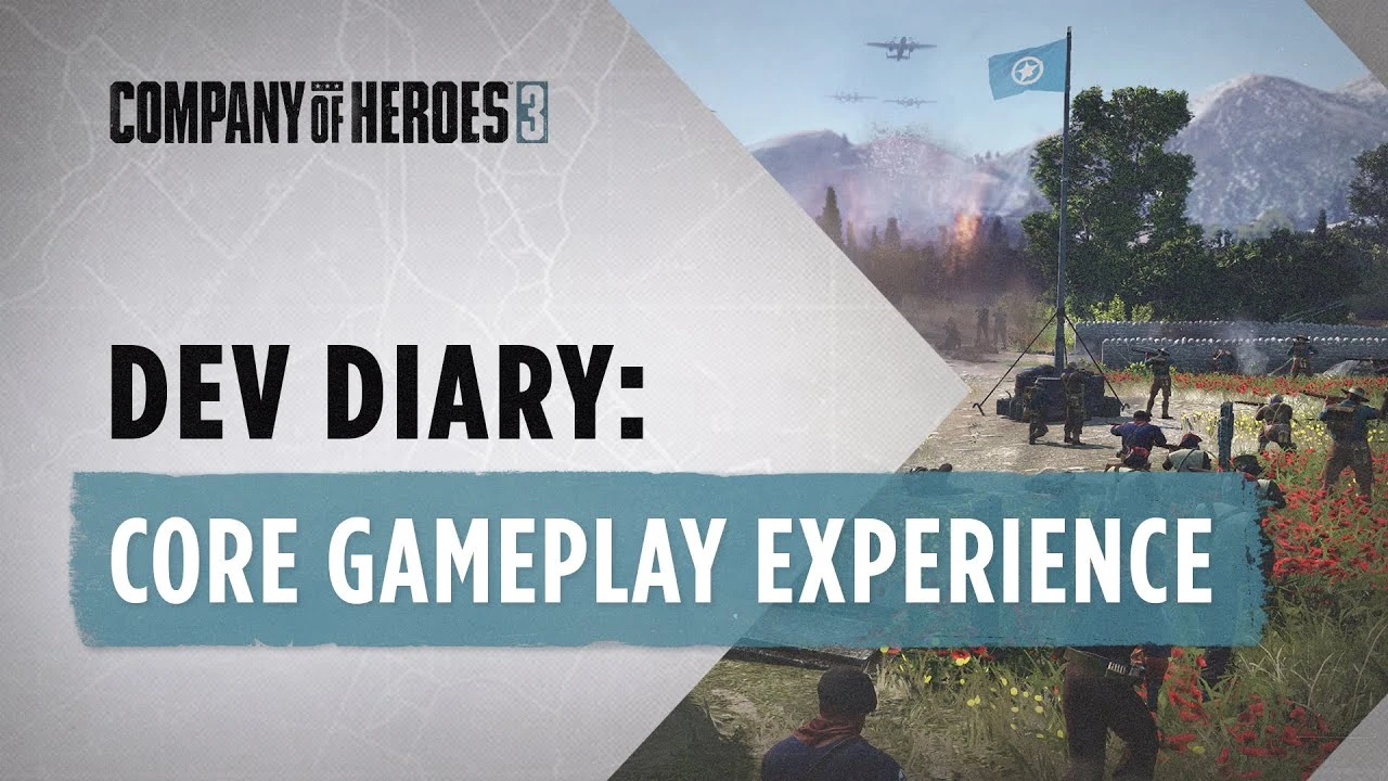В новом видео Company of Heroes 3 рассказывается про геймплейные механики