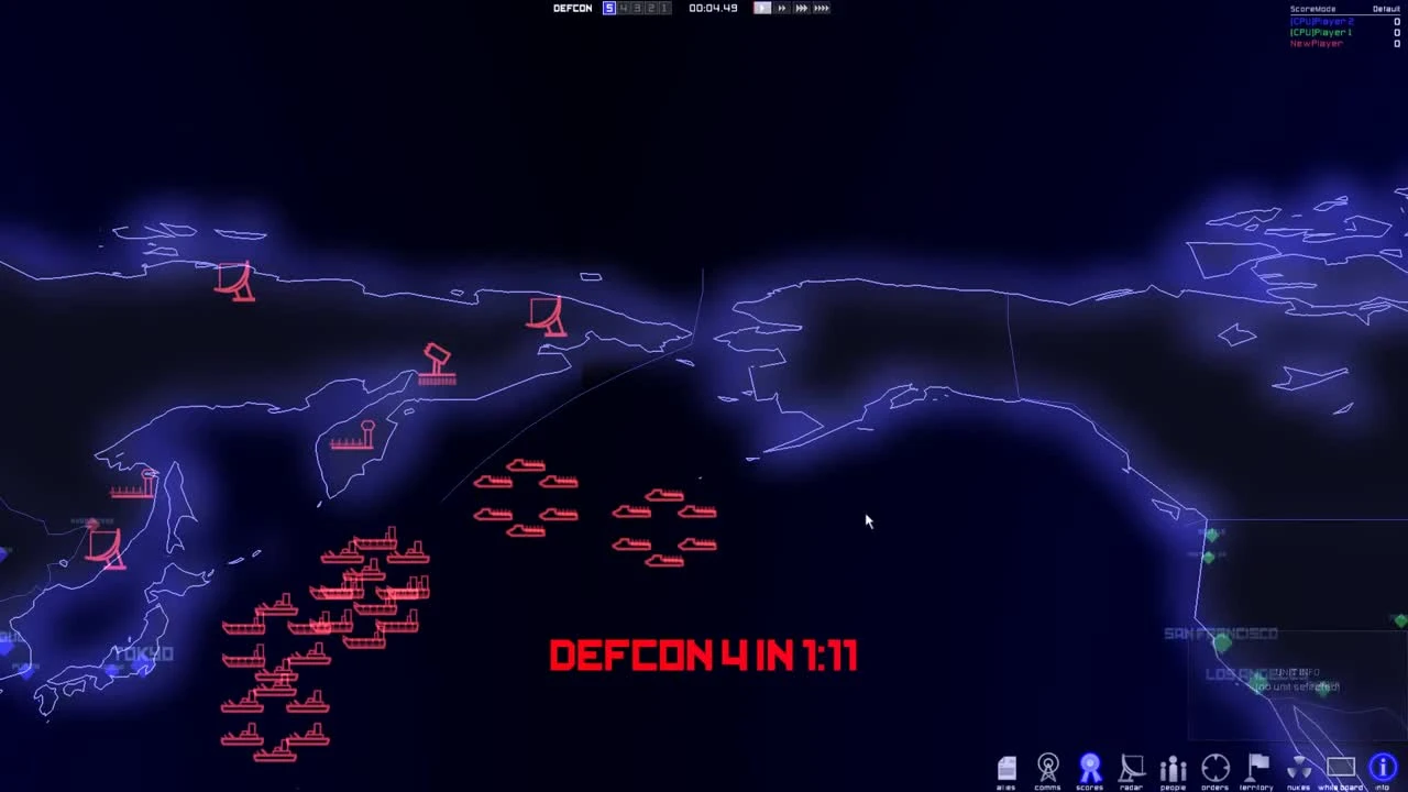 Defcon - Аксал сражается в ядерной войне