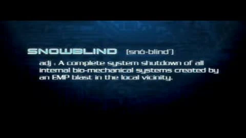 Project Snowblind #2