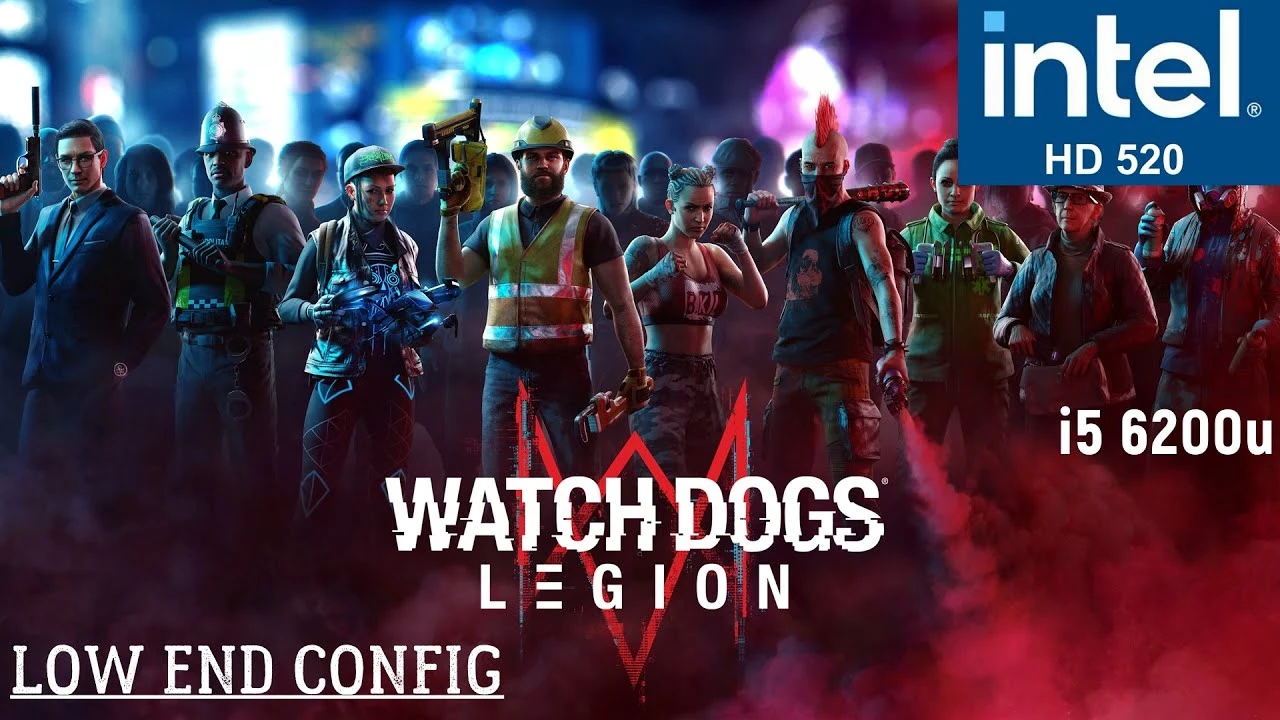 Watch Dogs: Legion "оптимизация для слабых ПК"