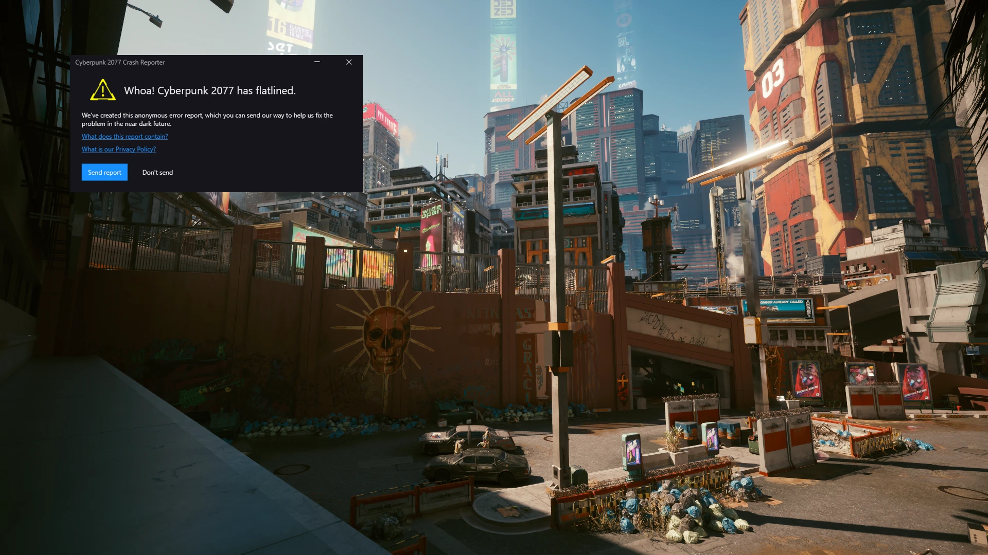 Cyberpunk 2077 "Streaming Bug Workaround - фикс вылетов и сбоев"