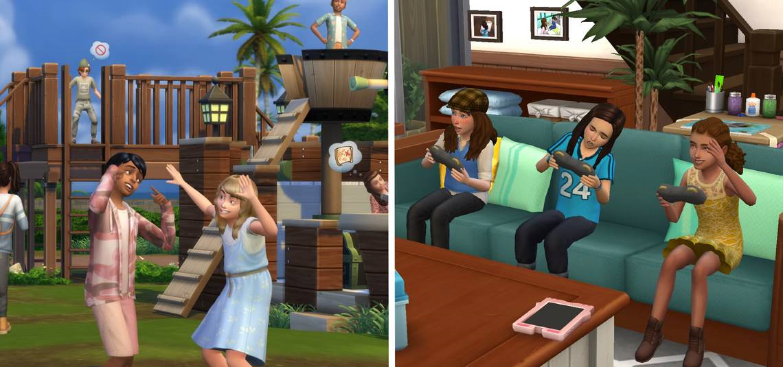 The Sims 4: как развивать навыки у детей