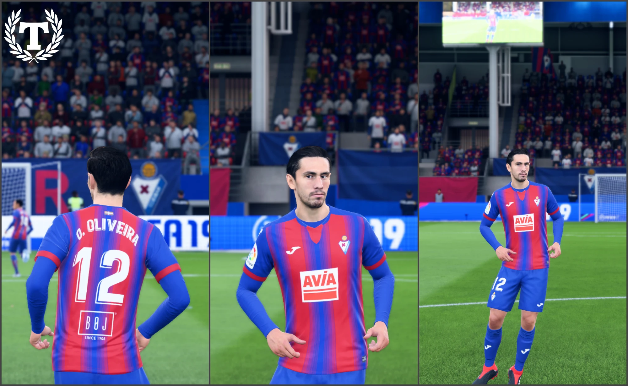 FIFA 19 "SD Eibar Home Kit 19/20"