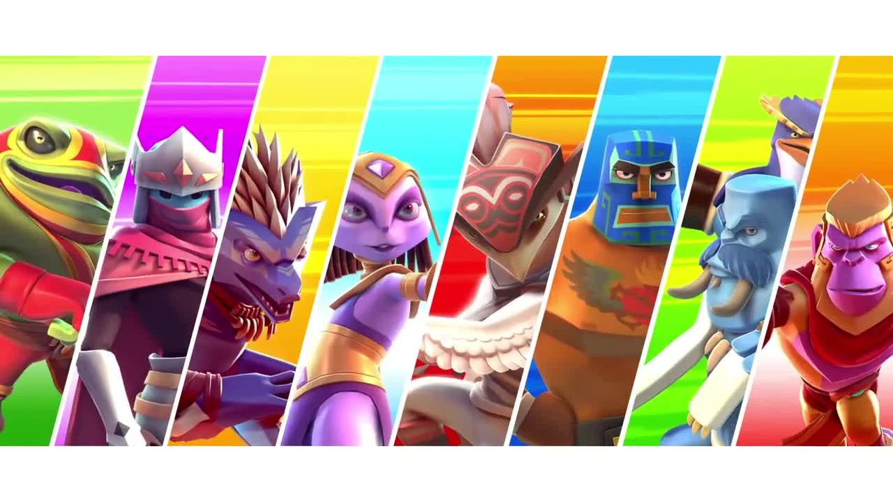 Brawlout - Трейлер с датой релиза на PS4