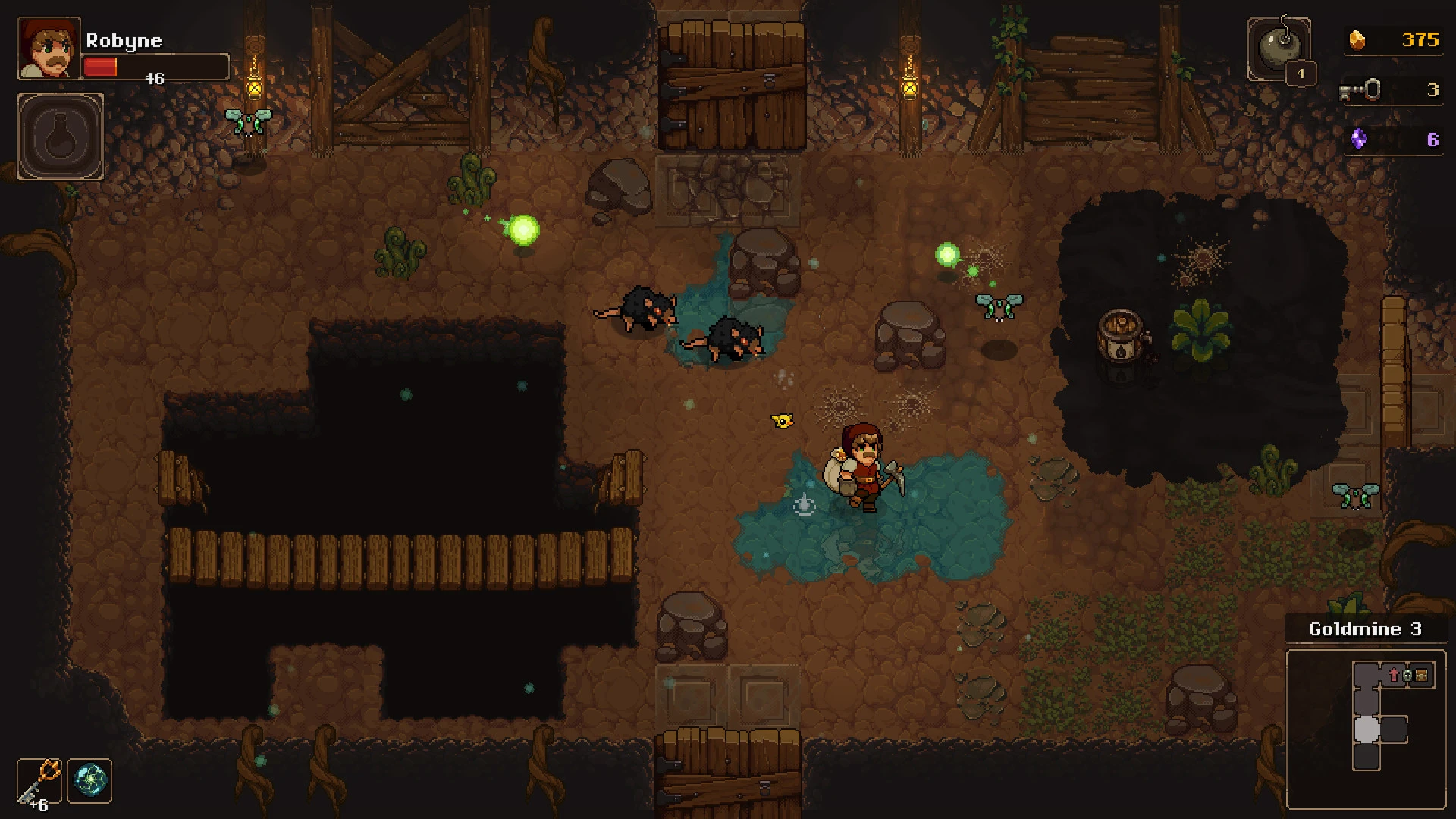 Рогалик UnderMine выйдет на Switch