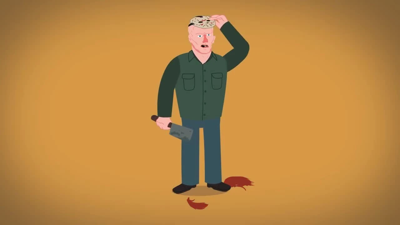 Джейсон вурхиз - эволюция (пятница 13 анимация)