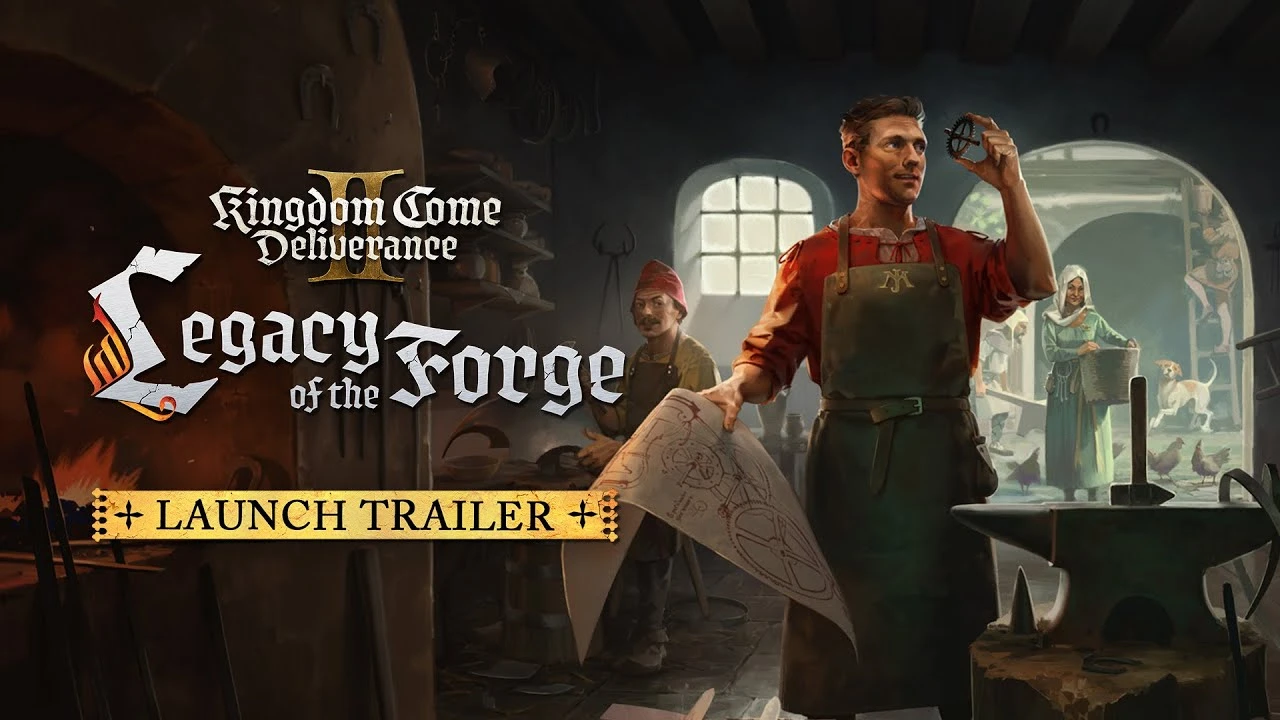 Kingdom Come: Deliverance 2 получила сюжетное дополнение Legacy of the Forge и обновление 1.4