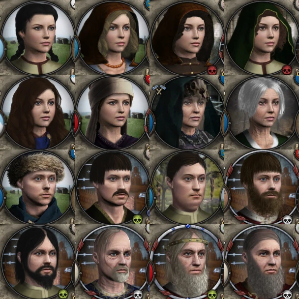 Crusader Kings 2 "Славянские портреты"