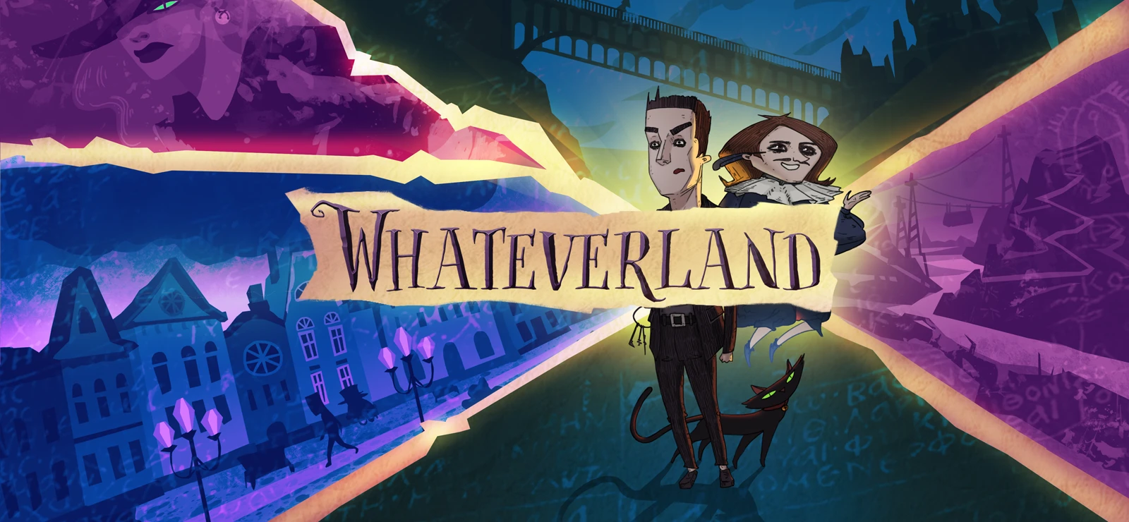 Приключенческая игра Whateverland, вдохновленная работами Тима Бертона, стала доступна для ПК