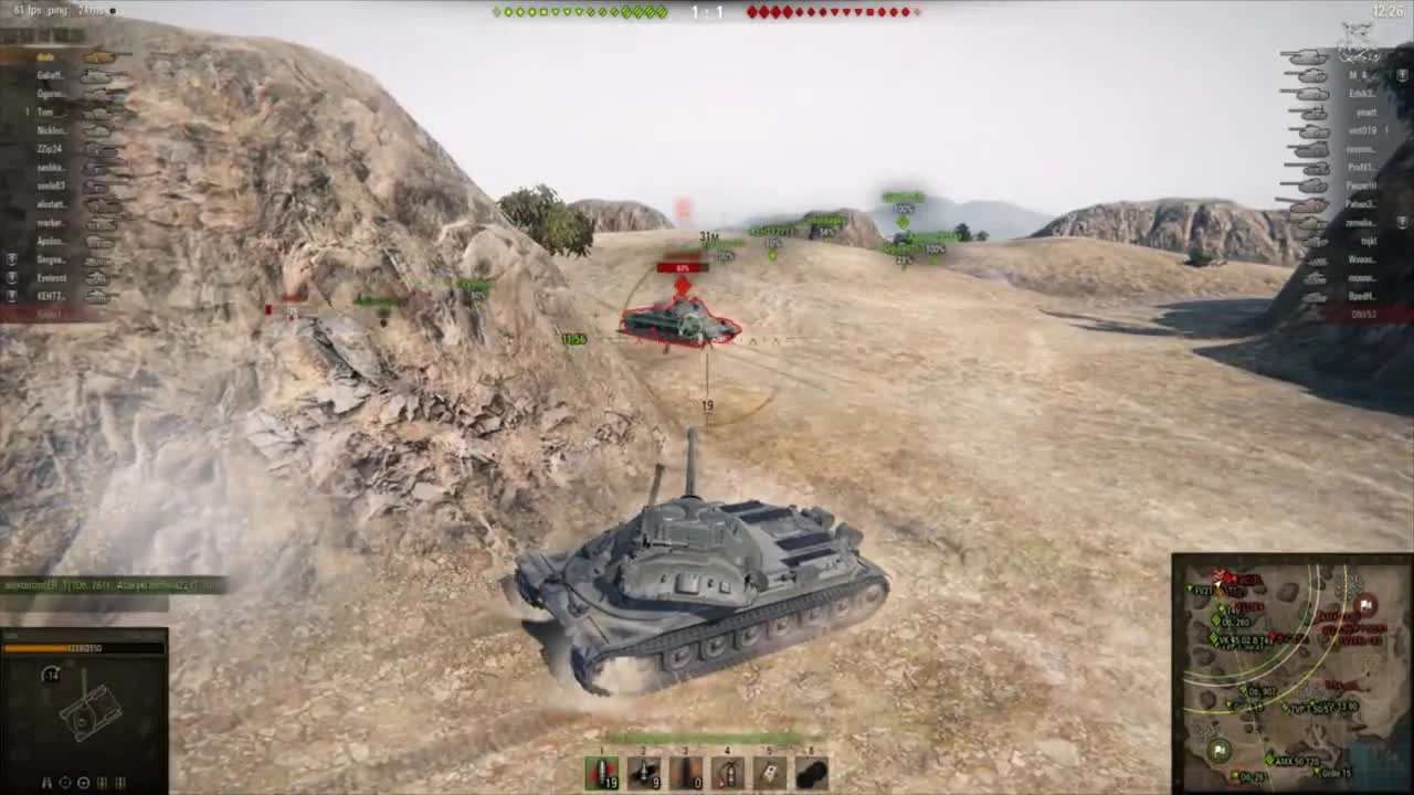 ИС-7 в WoT и ИС-7 в AW