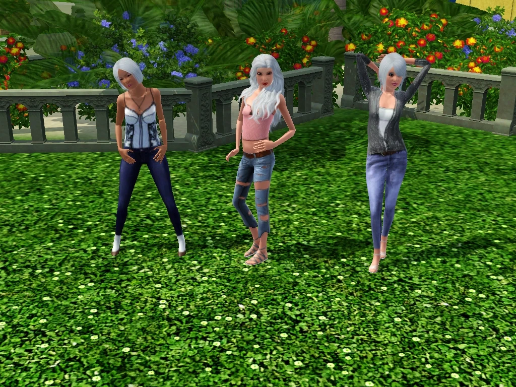 The Sims 3 "Одежда для пожилых (женская)"