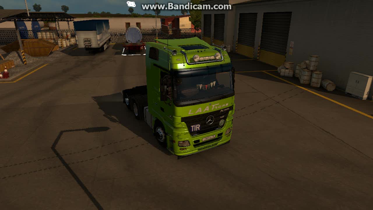 ETS 2 Тест Драйв Мода Mercedes-Benz+Actros+MP2