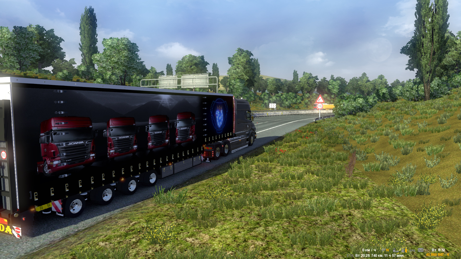 Euro Truck Simulator 2 "SCANIA T Trailer By MIBATOMIC"