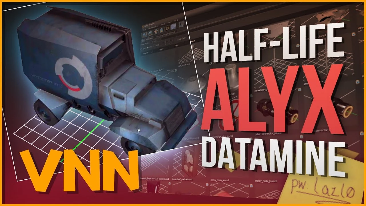 Разбор ресурсов VR-комнат HL: Alyx