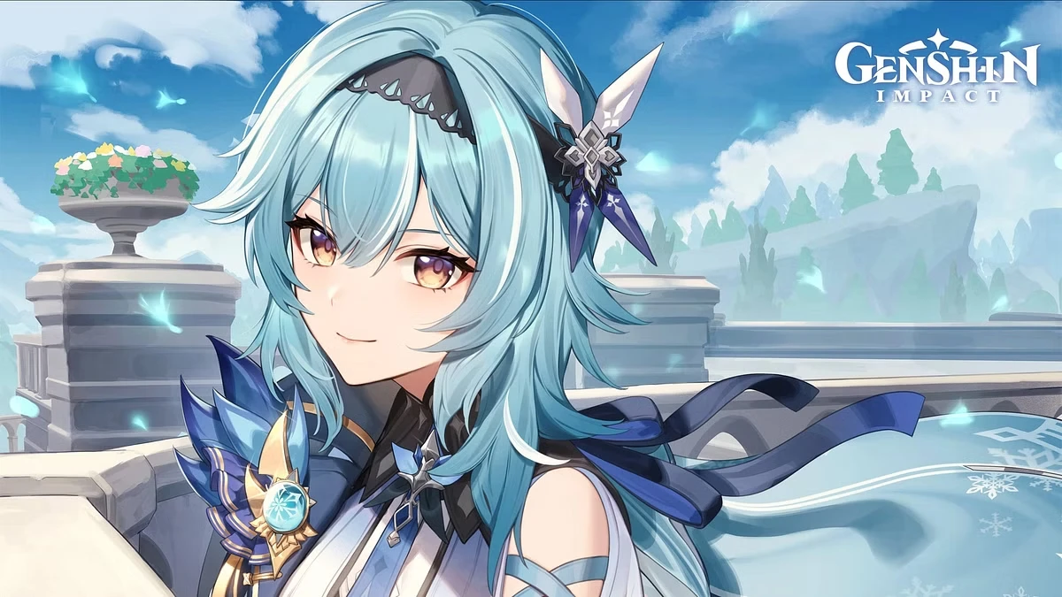 Genshin Impact "Голая Эола"