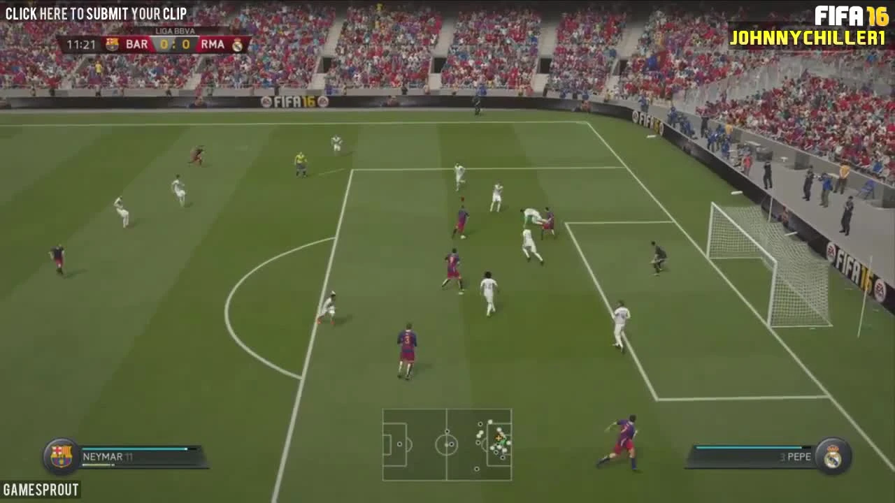 FIFA 16 "Комбиляция голов #6"