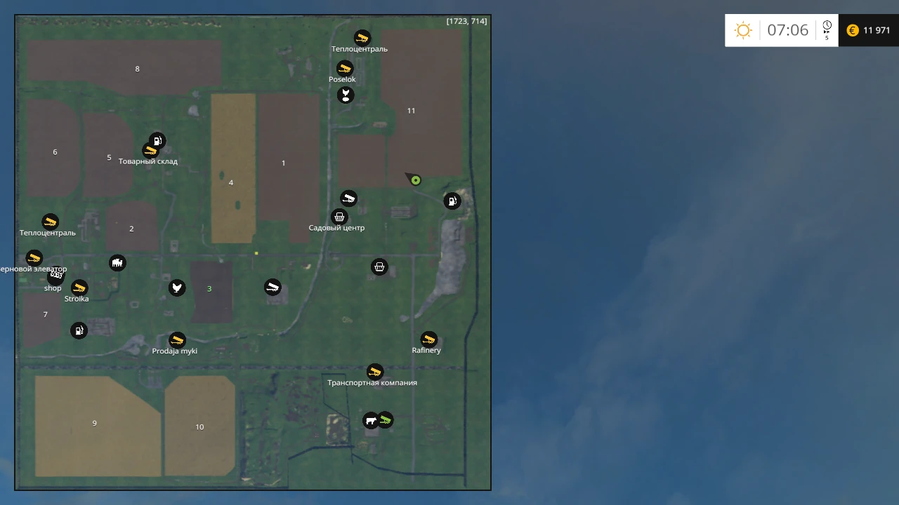 Farming Simulator 15 "Real Russia v1.2"