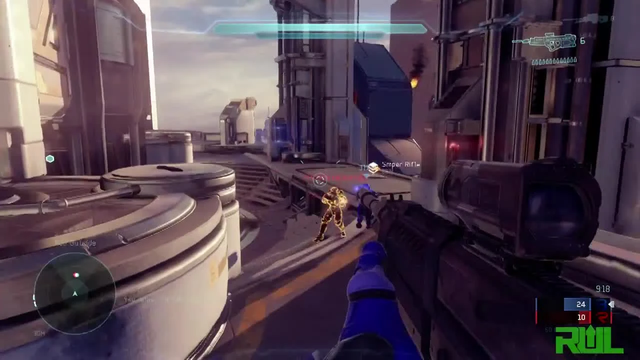 Целый час геймплея мультиплеерной беты Halo 5