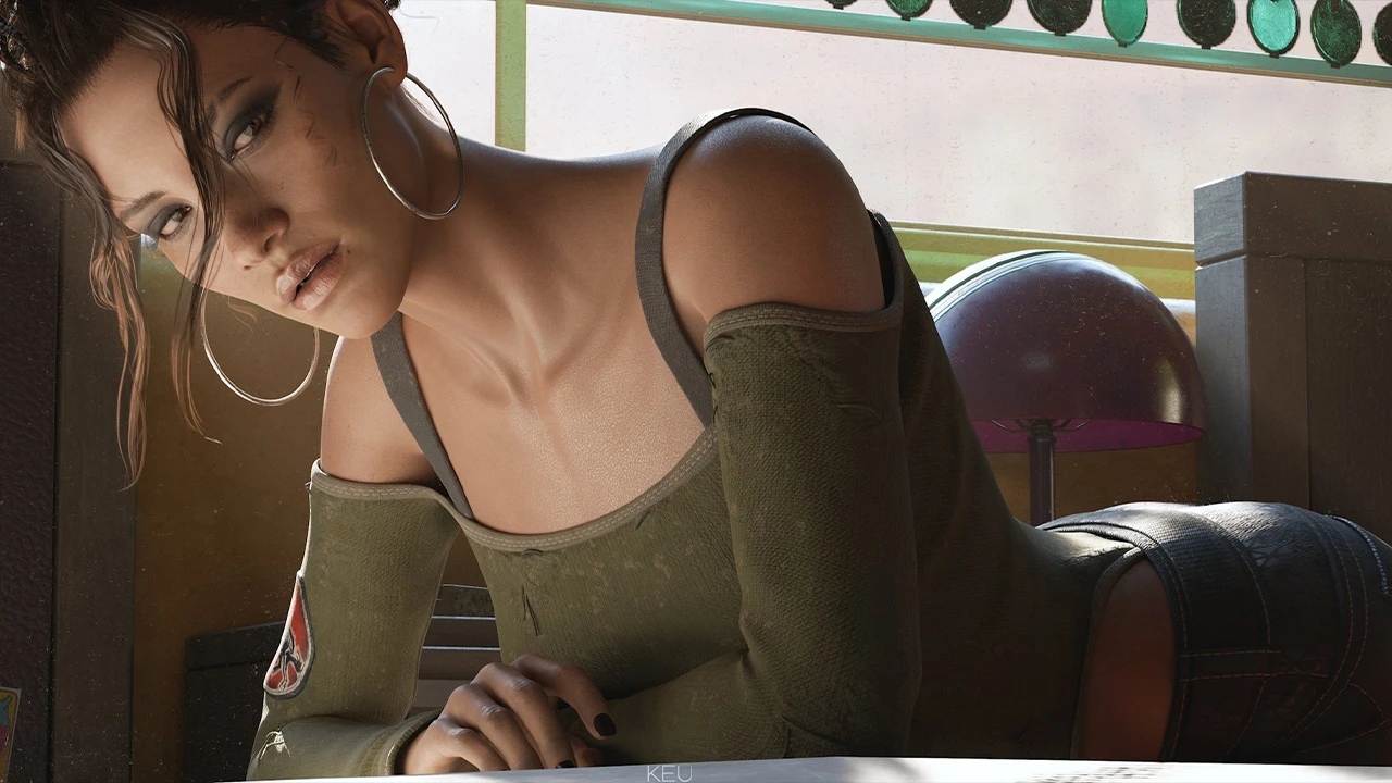 Еще одно сравнение Cyberpunk 2077 показывает разницу между режимом Overdrive и лучами на PS5