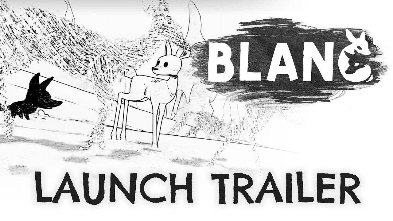 Релизный трейлер нарисованного от руки приключения Blanc