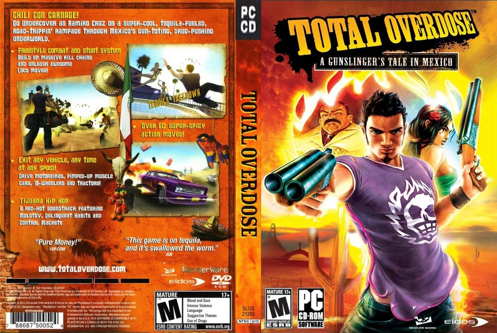 Русификатор текста Total Overdose