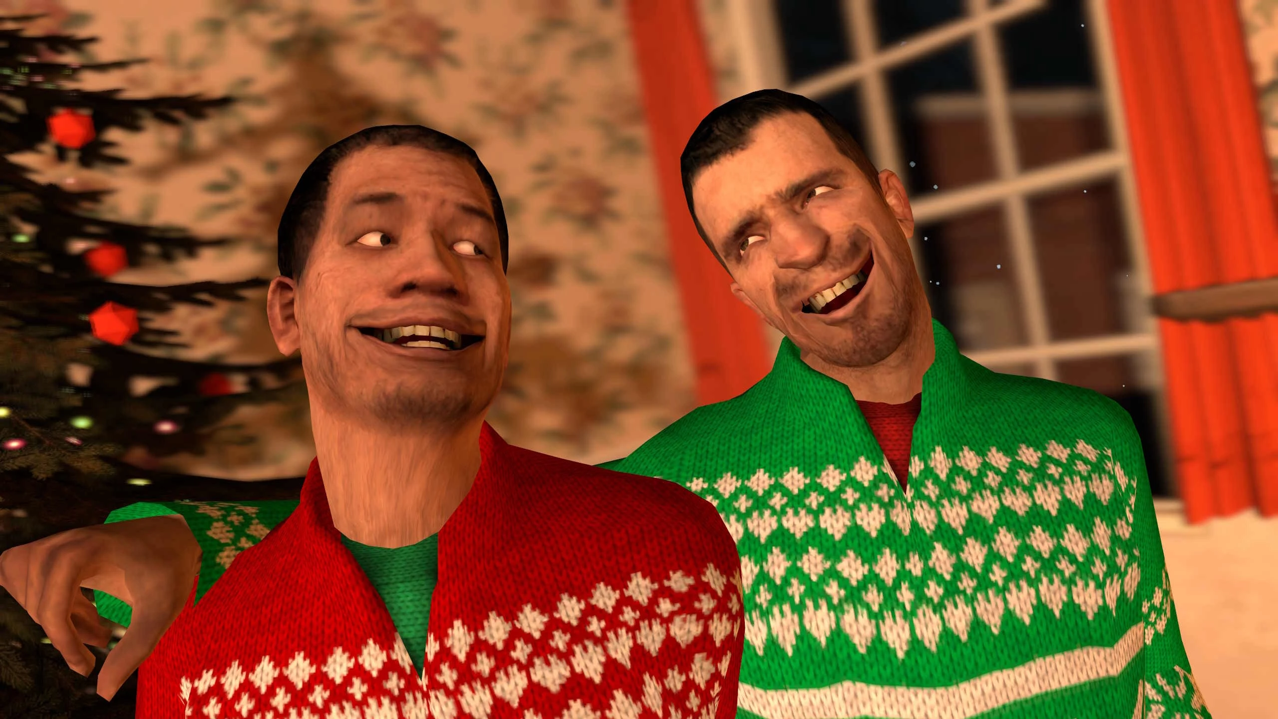 Garry's Mod "Гражданские в Рождественских Свитерах"