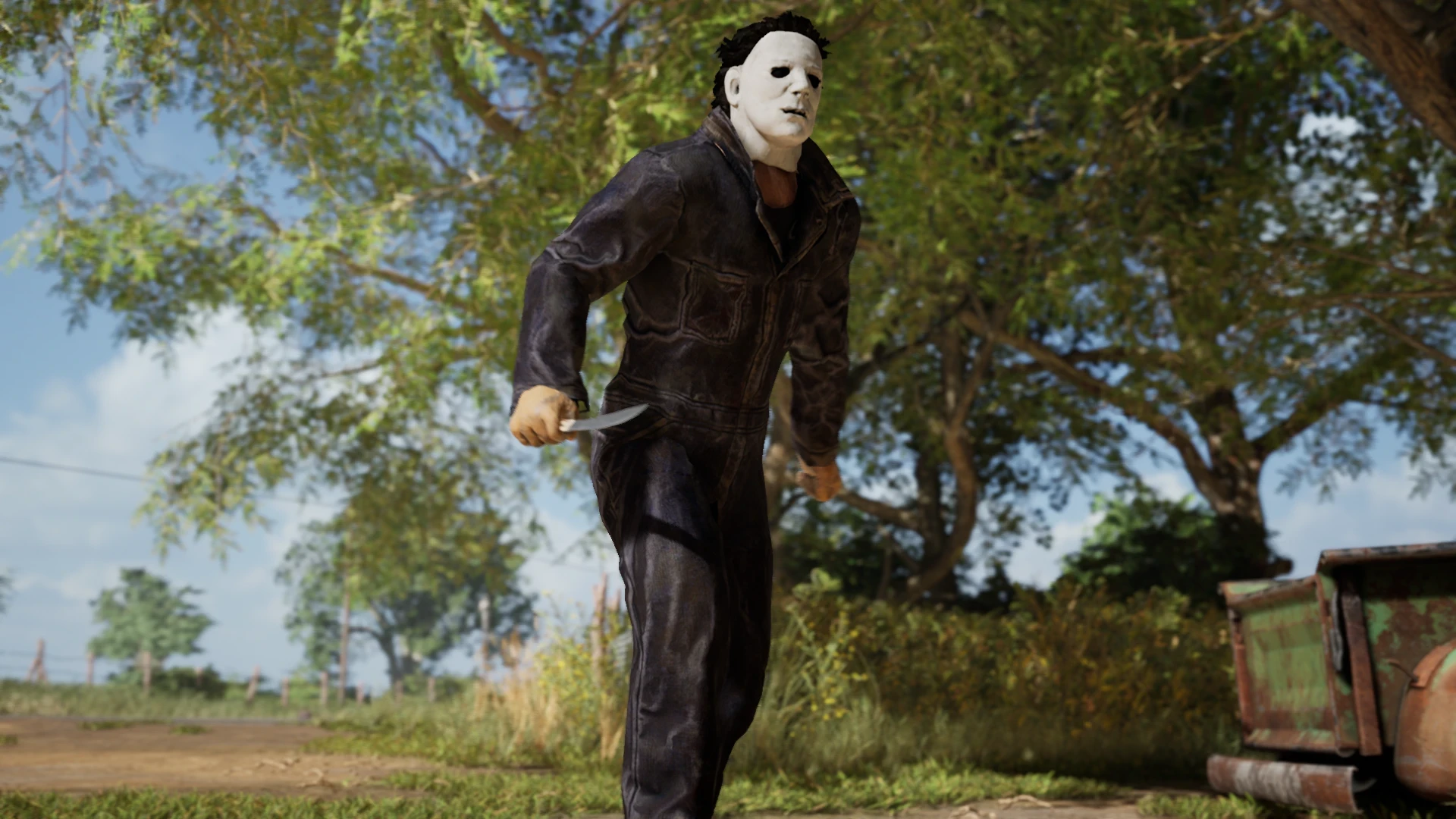 The Texas Chain Saw Massacre "Майкл Майерс вместо Джонни"