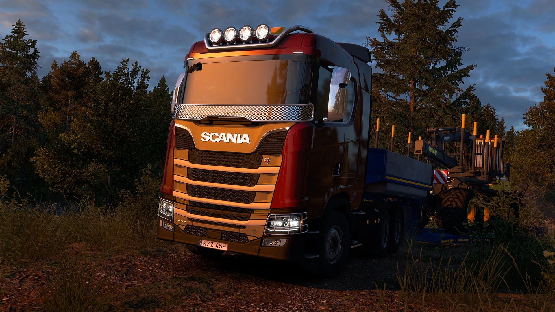 Состоялся релиз DLC Лесная техника для Euro Truck Simulator 2