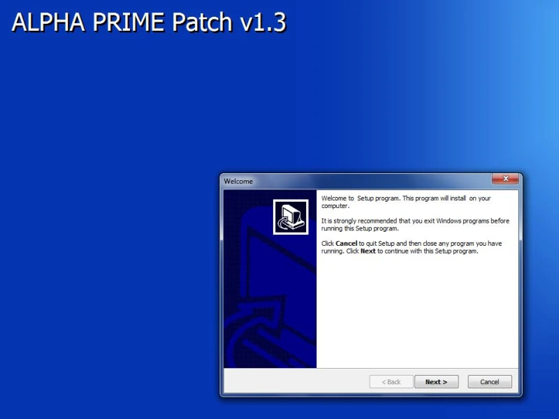 Alpha Prime "Патч v1.3"