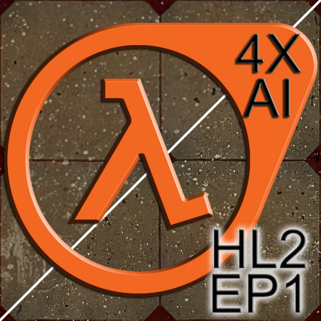 Half-Life 2: Episode One "Улучшенные оригинальные текстуры - 4X AI Textures [deeppurple1968]"