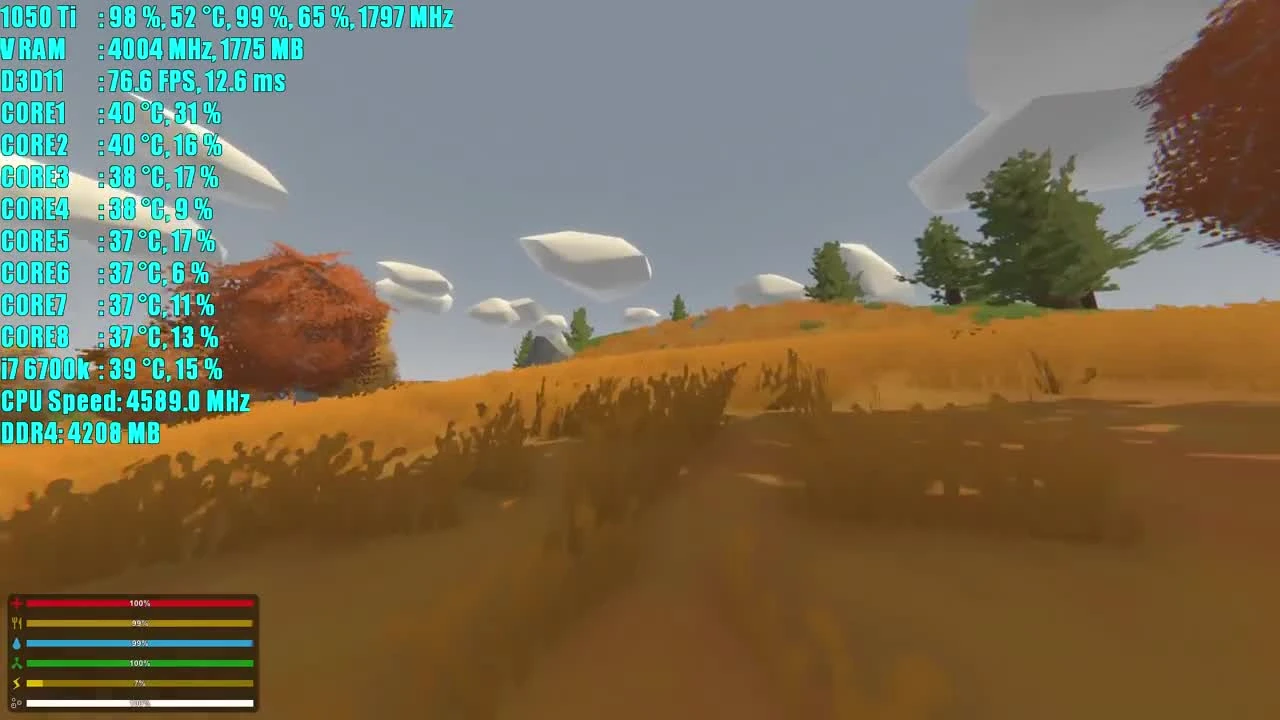 Unturned GTX 1050 Ti OC | 1080p Maxed Out |