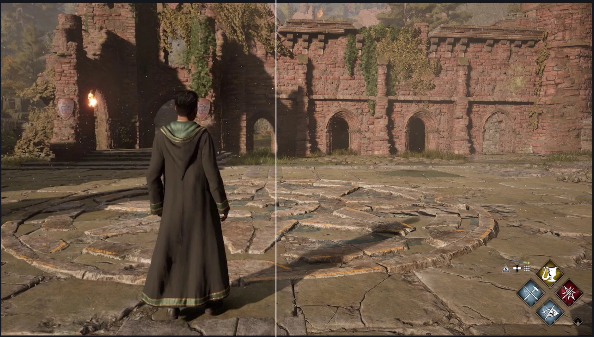 Hogwarts Legacy "Ролики в 60 FPS"