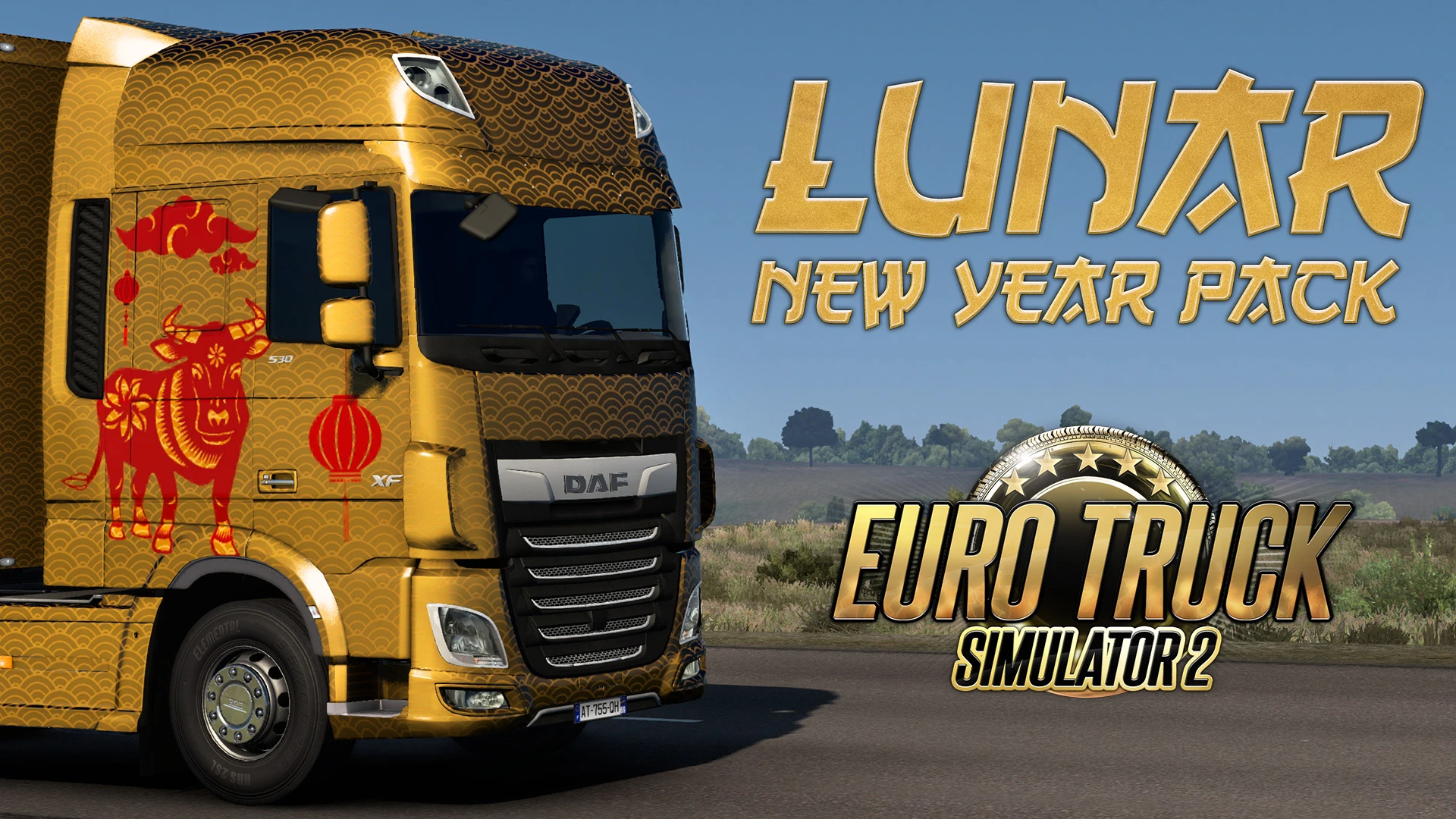 Euro Truck Simulator 2: Релиз DLC Lunar New Year Pack