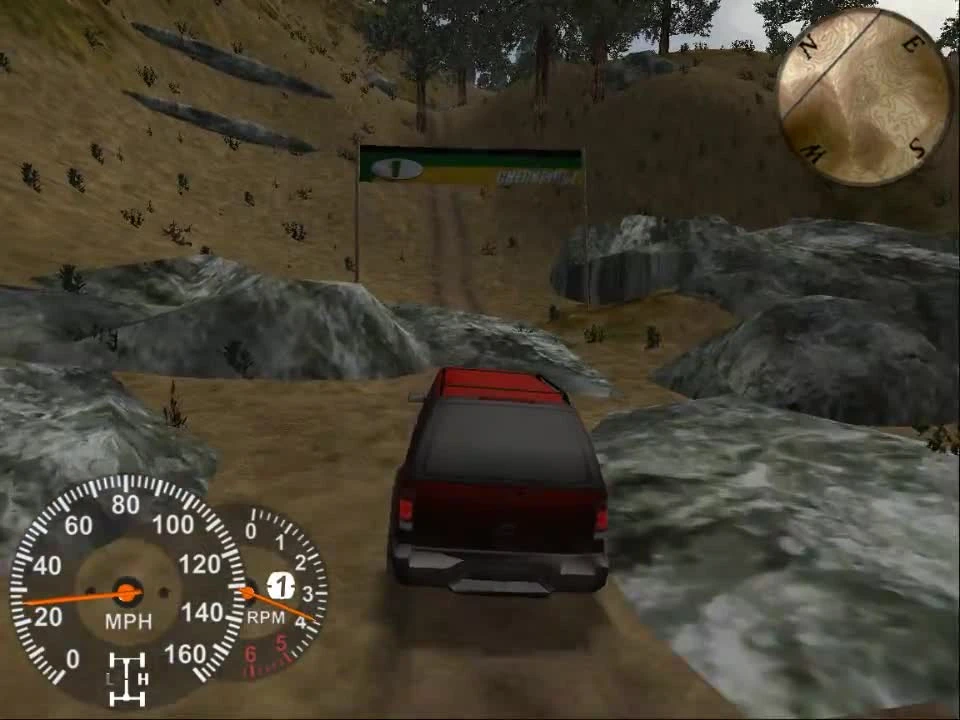 Прохождение 4х4: Evolution 2 #3 - Миссия: Парк препятствий - Тренировка