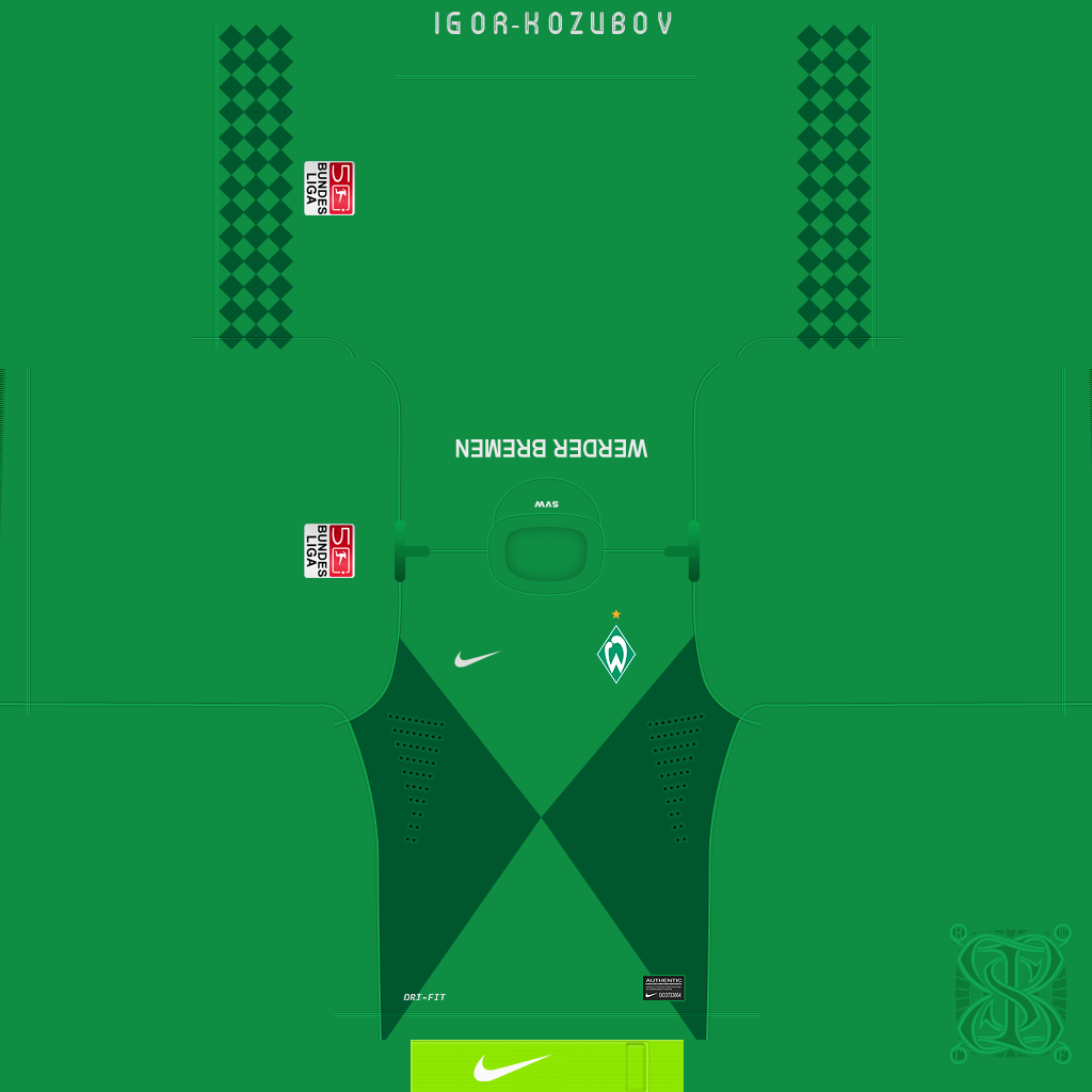FIFA 12 "Home Kits Werder Bremen 2012-13"