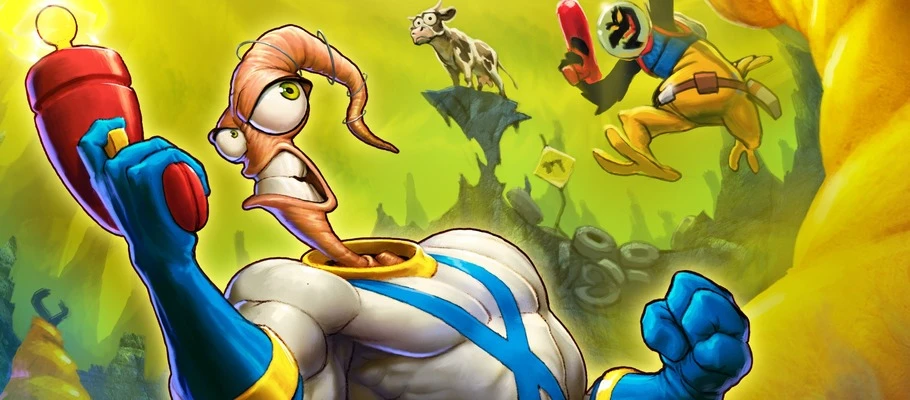 5 лет назад могла начать разрабатываться новая игра по Earthworm Jim